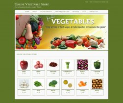 Java, JSP and MySQL Project on Online Vegetable Store