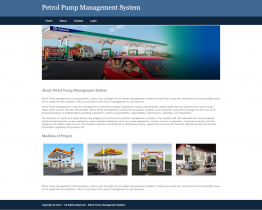 Python Django and MySQL Project on Petrol Pump Management System