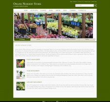 Java JSP and MySQL Project on Online Nursery Store