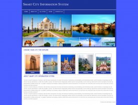 PHP and MySQL Project on Smart City Information System