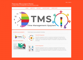 C#, ASP and MySQL Project on Timetable Management System