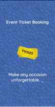 Event Ticket Booking Android Application