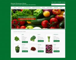 C#, ASP and MySQL Project on Online Vegetable Store