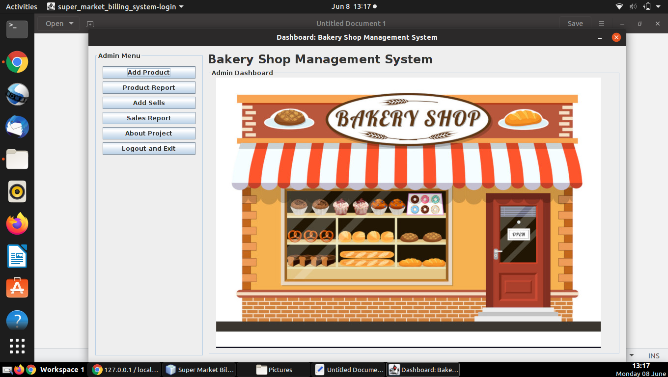 Bakery Shop Management System - Java JSP MySQL Free Source ...